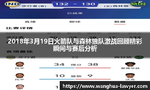 2018年3月19日火箭队与森林狼队激战回顾精彩瞬间与赛后分析
